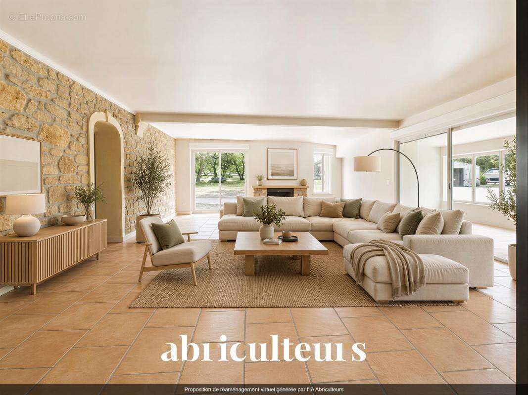 Maison en pierre de 254 m² en vente à Grans (13250) - photo 12