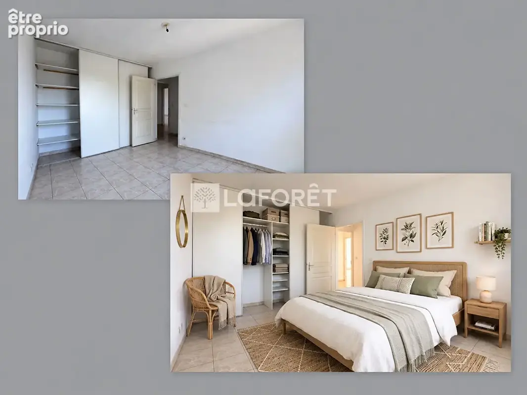 Appartement Roquefort La Bedoule T2 (possible T3) 54 m² avec terrasse et box garage - photo 6