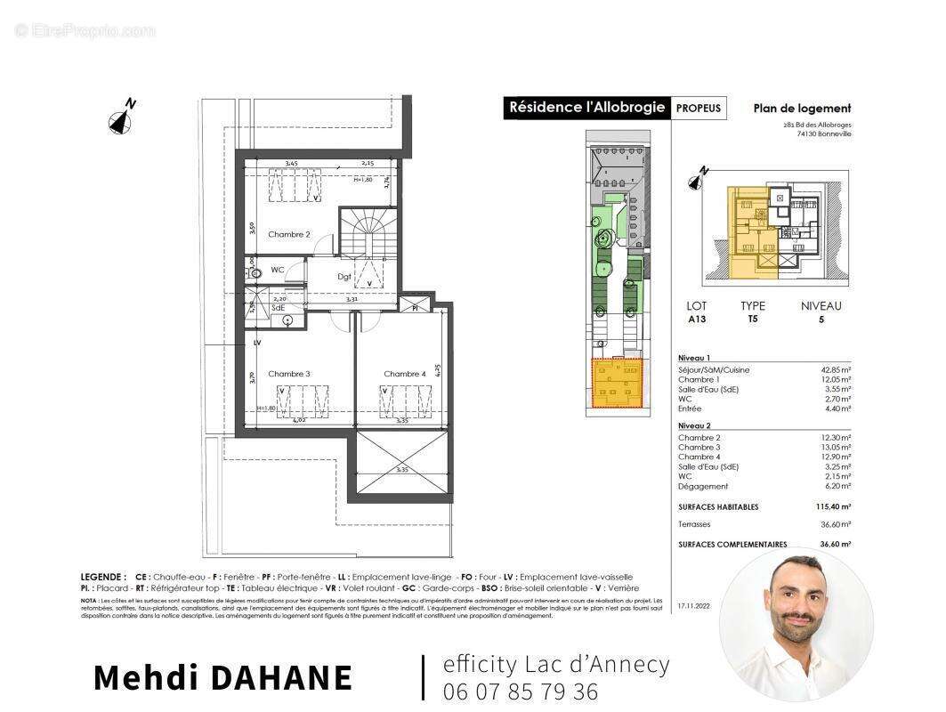 Appartement à BONNEVILLE