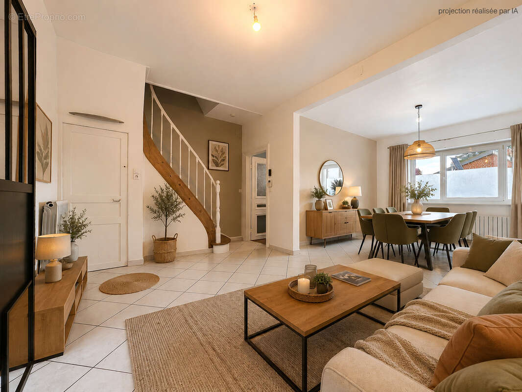 Maison de ville 4 chambres 59880 Saint-Saulve - photo 2