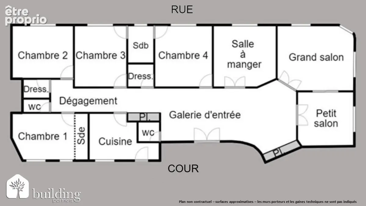 Ternes-Maillot Paris 17ème - Appartement 7 pièces 197,15 m² - photo 2