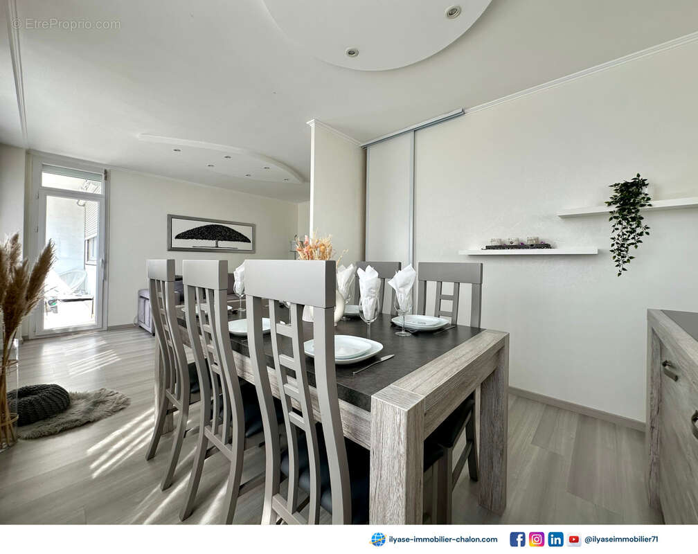 Appartement T3  72 m2  Balcon & Place de parking - photo 3