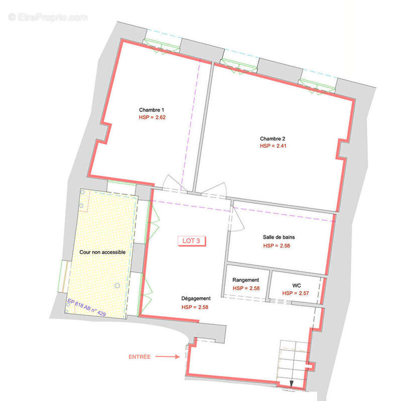 Appartement à TOULOUSE