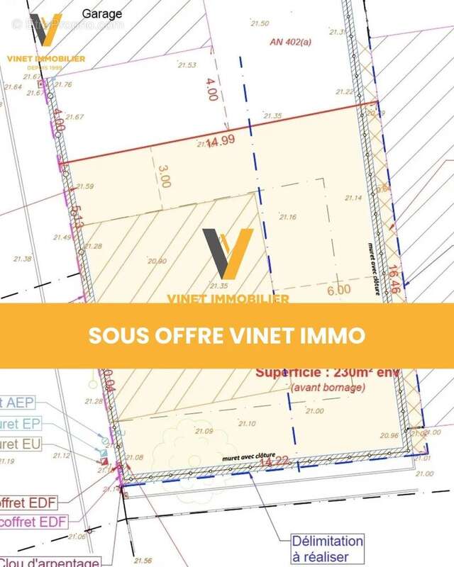 Terrain à LE BIGNON