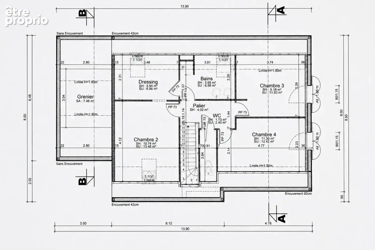Une maison familiale avec jardin - 122 m² - Monnaie - photo 17