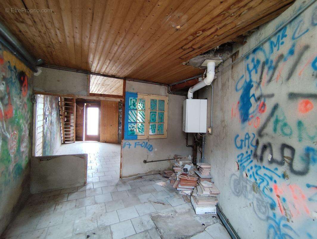TAUSSAT LES BAINS - Maison 60m² à rénover avec jardin 145 000€ - photo 4