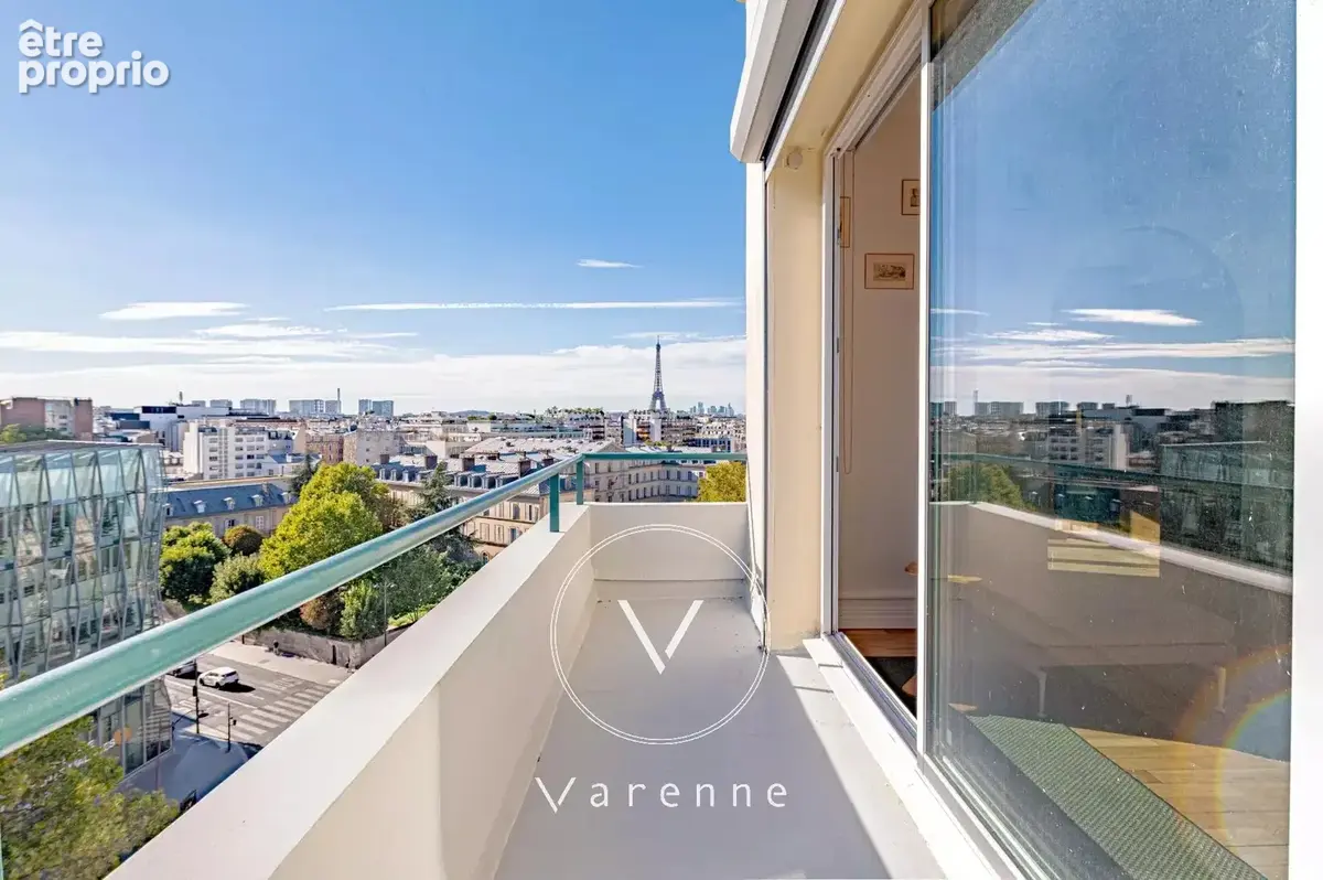 EXCLUSIVITE - Appartement à vendre 76m2 carrez avec terrasse 30m2 vue sur tout Paris - photo 17