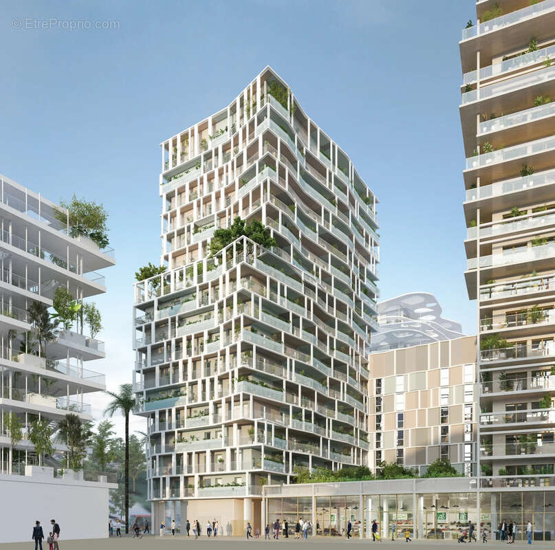 Nice - appartement neuf 3 pieces dernier etage avec terrasse vue mer et parking privatif - photo 6