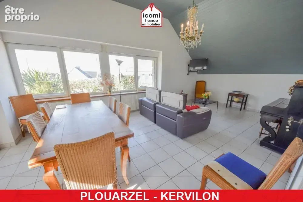 Finistere - locmaria-plouzané (29280) - a vendre - maison t8 200m² - vue mer imprenable - 6 chambres - veranda - garage - terrai - photo 7
