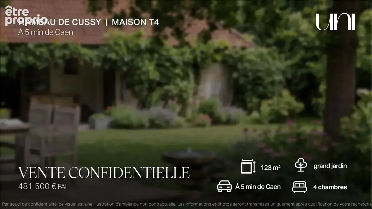 OFF MARKET Maison 4 pièces + T2 de 145m2 avec jardin - photo 1