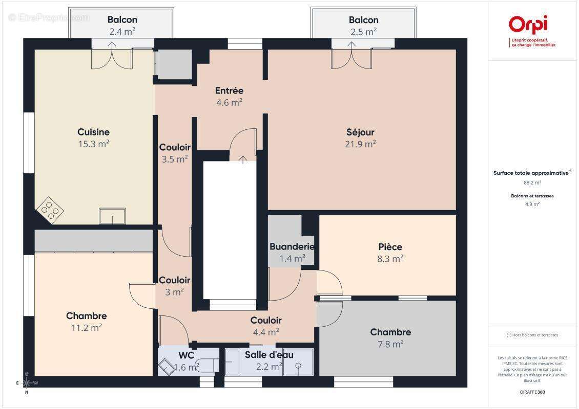 Appartement à MONTMELIAN