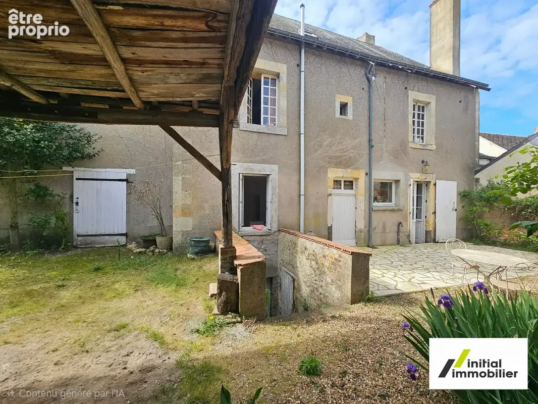 maison de village type bourgeoise - 155M2 - 4 CHAMBRES - TERRAIN 300M2 - photo 2