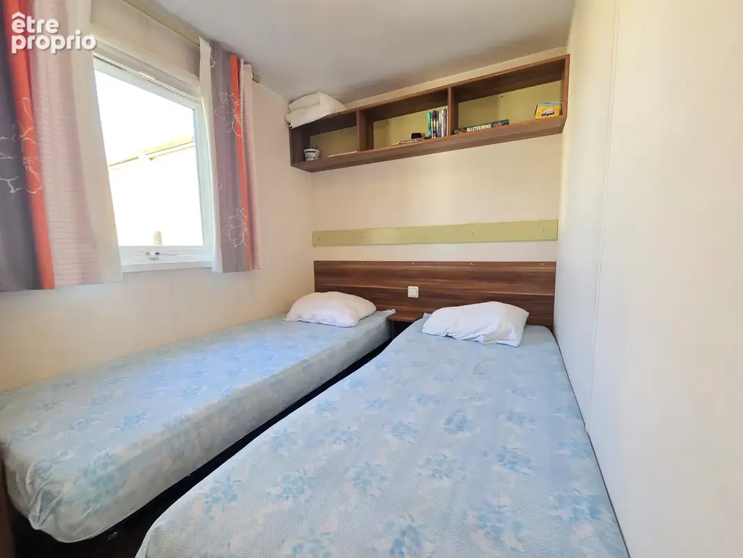 Mobilhome 3 chambres avec terrain privatif - photo 7