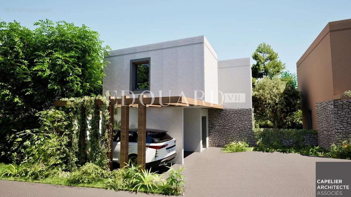 Sur la commune de La Turbie, à vendre lotissement de six villas neuves en cours de construction - photo 8