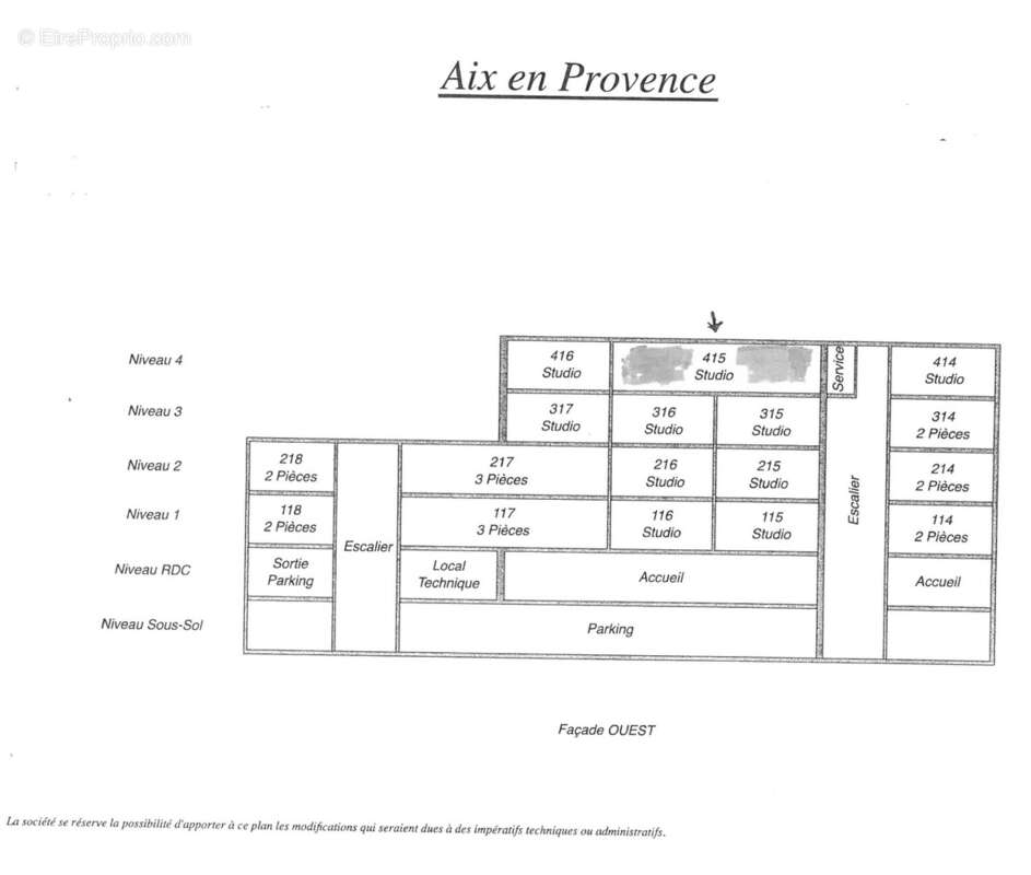 Appartement à AIX-EN-PROVENCE