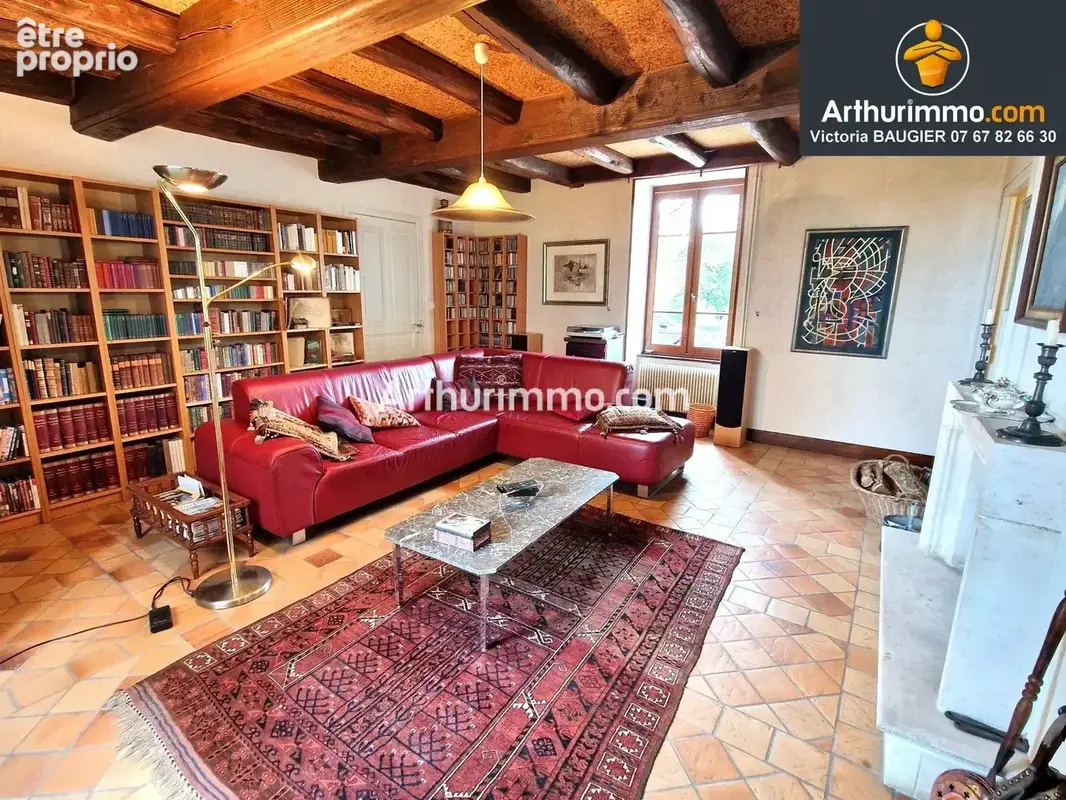 SAVIGNY-EN-REVERMONT (71), à vendre maison en pierres de prestige, 252 m², parc clos et arboré de 2 409 m². - photo 5