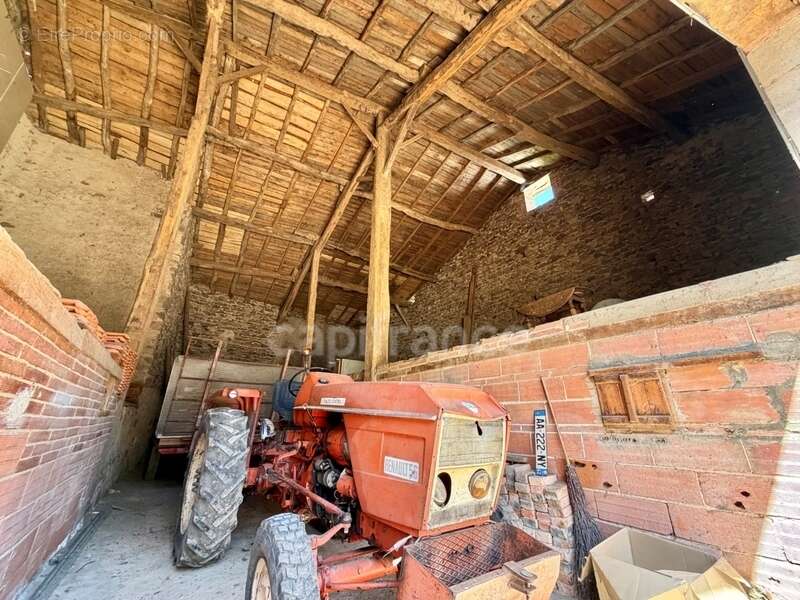 Maison de bourg de 100 m2, 3 chambres, terrain attenant de 371 m2 + 2450 m2 indépendant, 200 m2 de dépendances, caves, fibre opt - photo 8