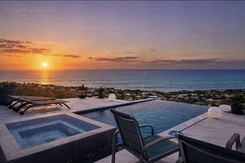 A vendre - propriété confidentielle – villa contemporaine – vue mer absolue – prestations signature - saint francois - photo 8