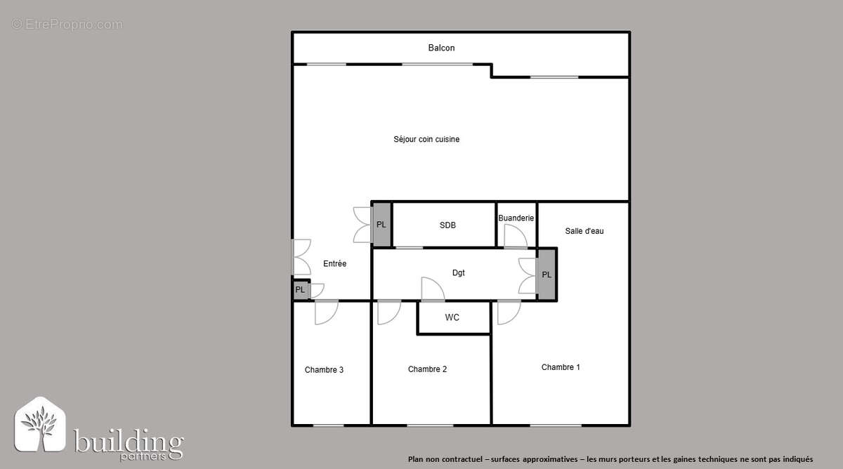 Appartement à LEVALLOIS-PERRET