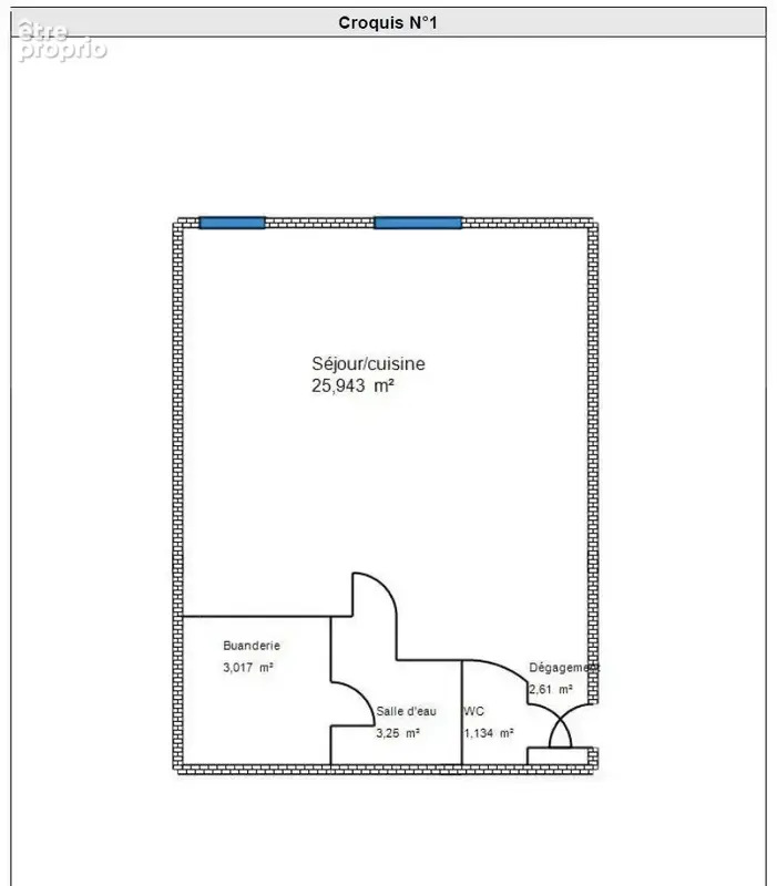 2 appartements a vendre - 1er et 2eme etage - 77m2 - a renover entierement - grasse - photo 4