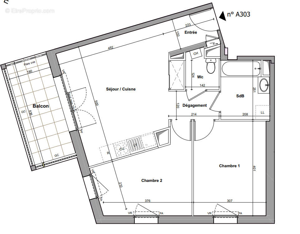 Appartement à NANTES