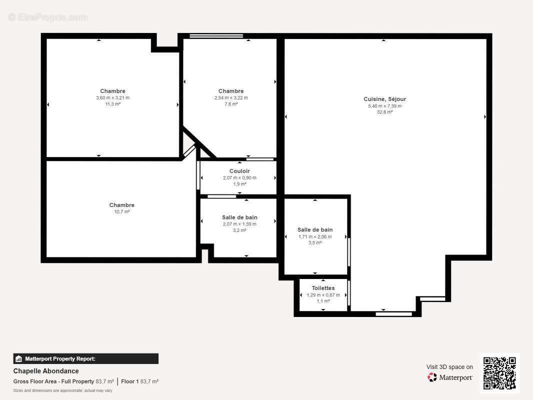 Appartement à LA CHAPELLE-D'ABONDANCE