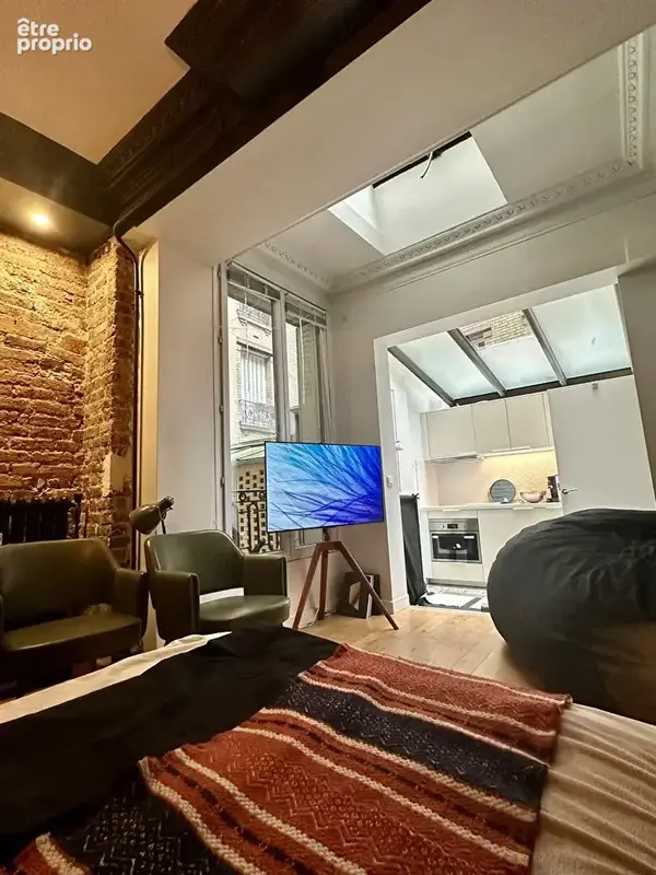 Studio 23.81 m2 paris 15e - photo 3