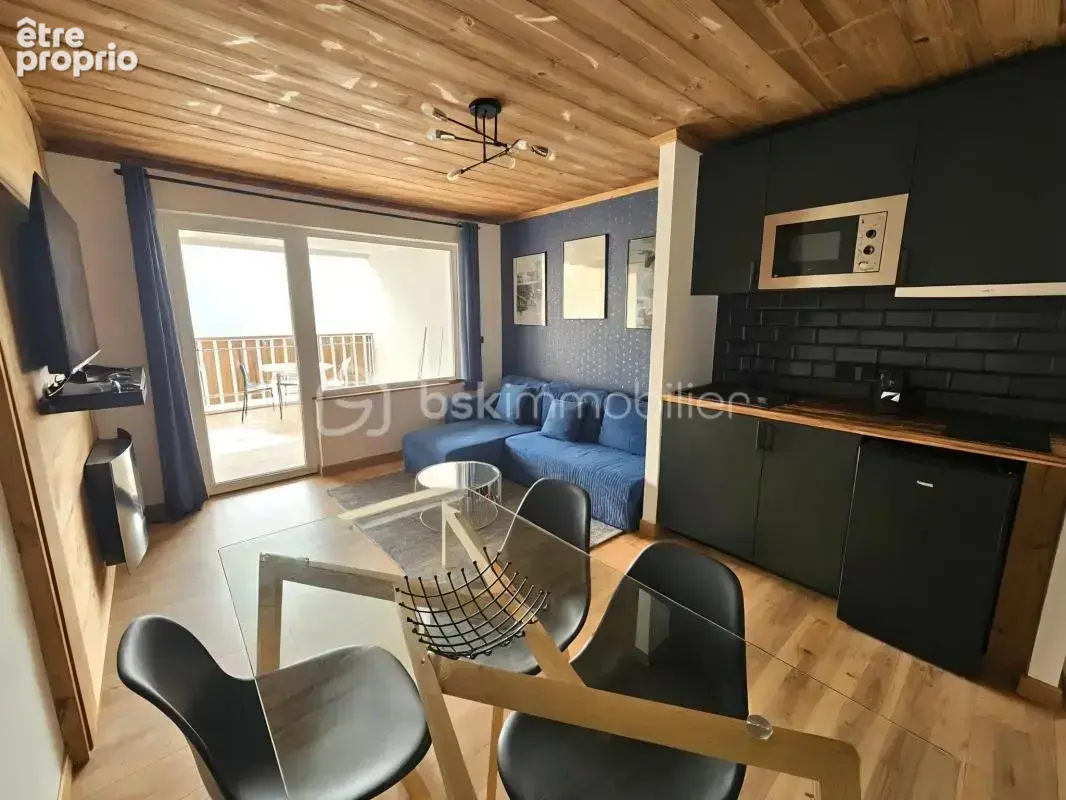 La foux d’allos – studio 5 couchages avec terrasse & parking privatif - photo 13