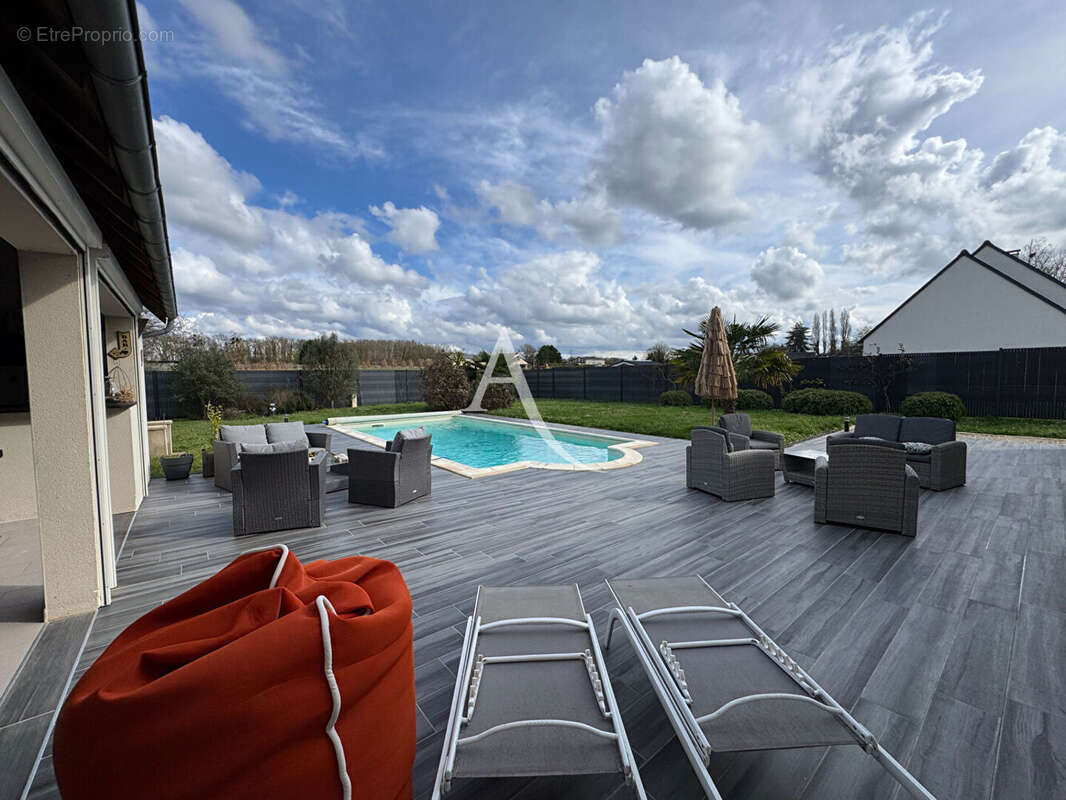 Maison d'architecte avec piscine - Pool House équipé -Prestations haut de gamme - Montlouis-sur-Loire - photo 3
