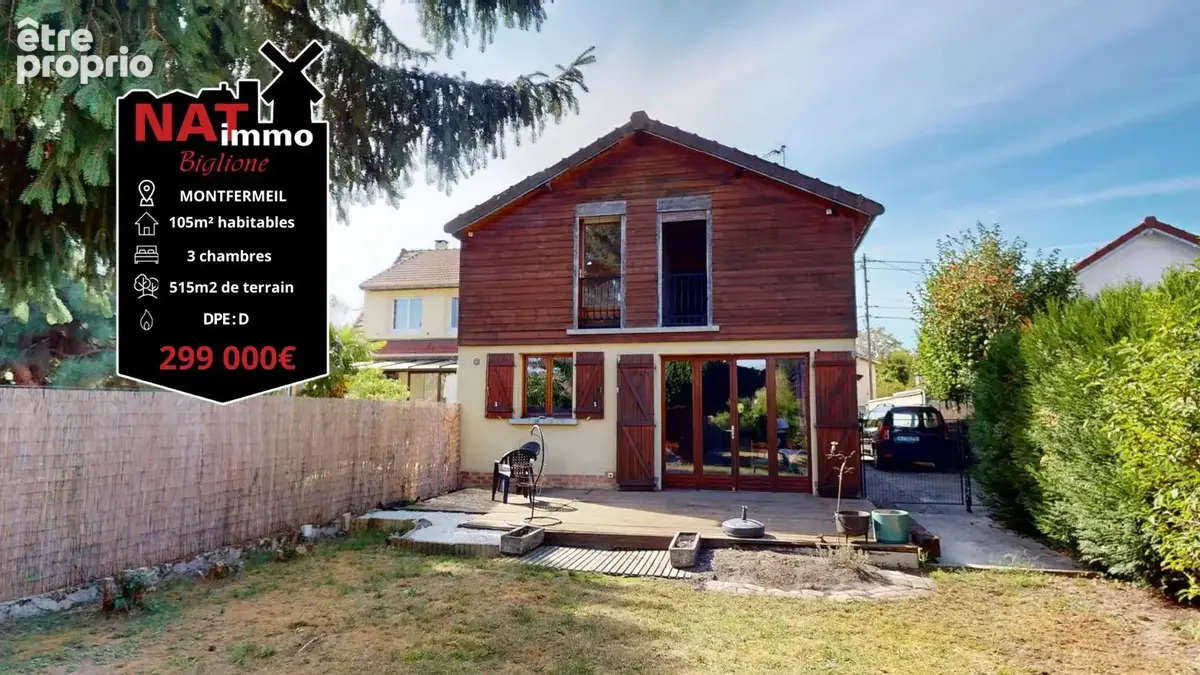Maison à MONTFERMEIL