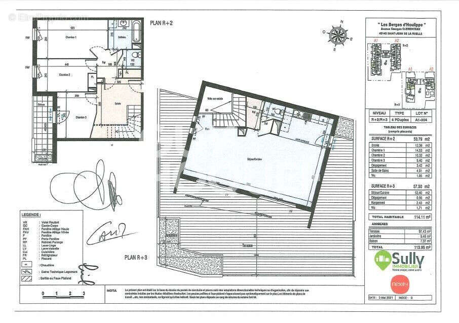 Appartement à SAINT-JEAN-DE-LA-RUELLE