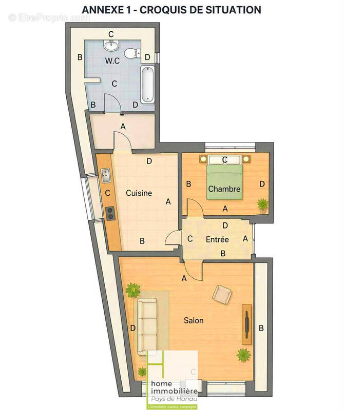 Appartement à NEUWILLER-LES-SAVERNE