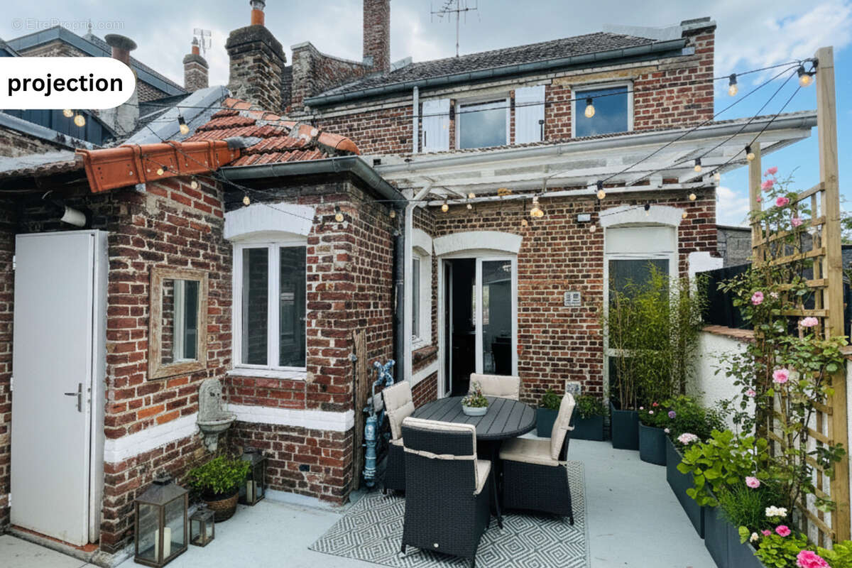 Faubourg d'isle - 90m2 - cour - photo 15