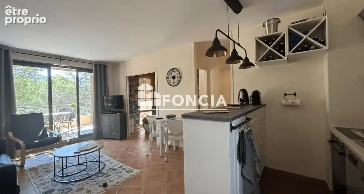 Exclusivité FONCIA, T2 de 38m2, terrasse de 16m2, libre d'occupation - photo 5