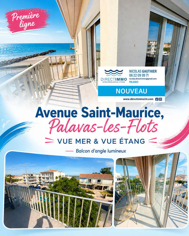 Palavas F3 en bord de mer ! - photo 4