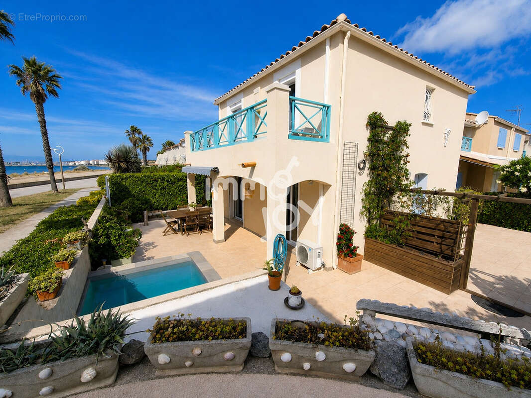 Front de mer   a vendre propriété d'exception avec accès direct à la plage - gruissan - photo 3