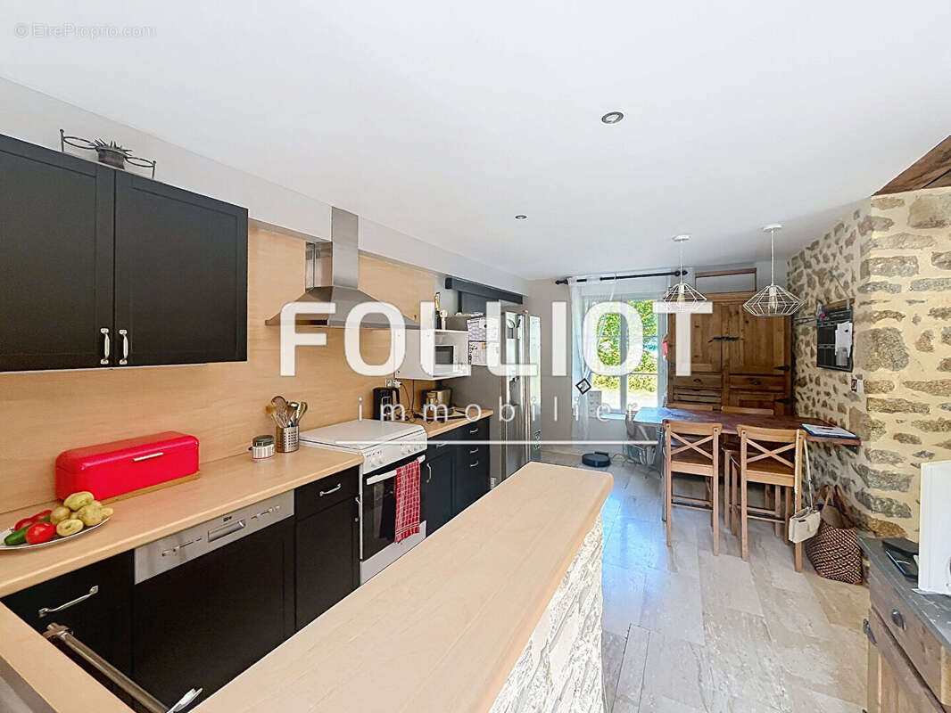 A vendre - Longère en pierre rénovée avec piscine - Le Châtellier (35133) - photo 5