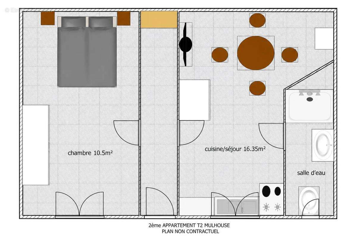 Immeuble rénové avec 3 appartements à Mulhouse - photo 30