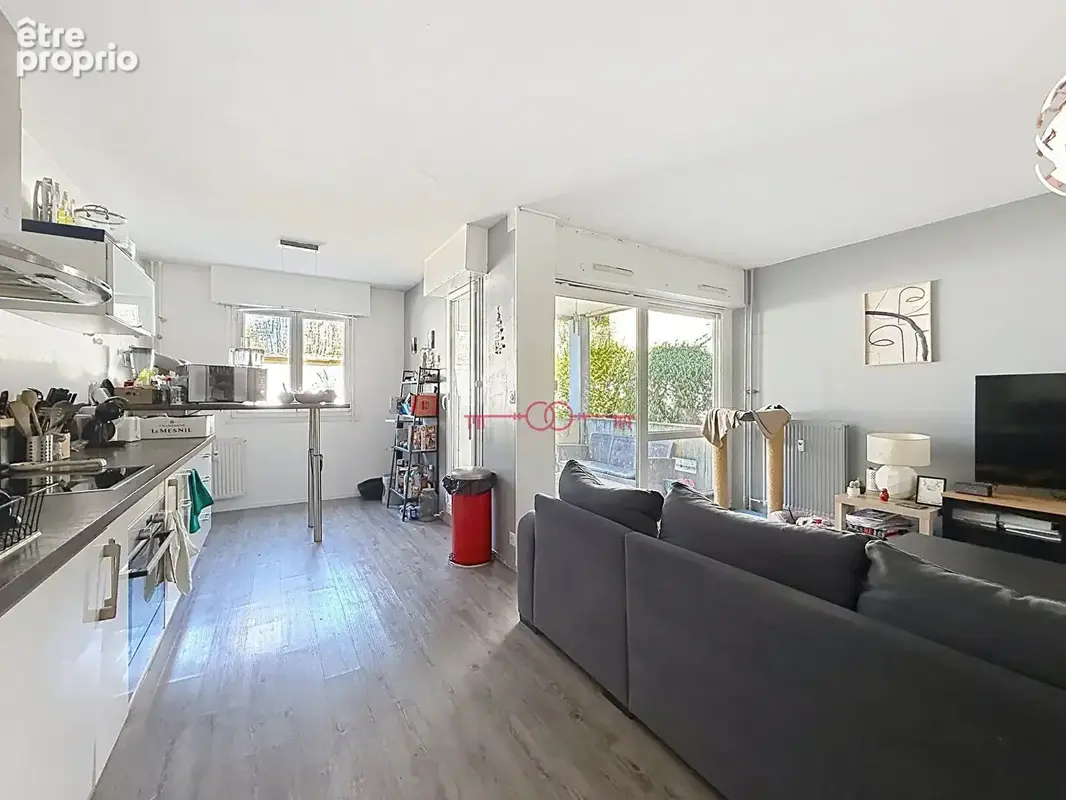 Appartement Reims 2 pièce(s) 53 m2 - photo 4