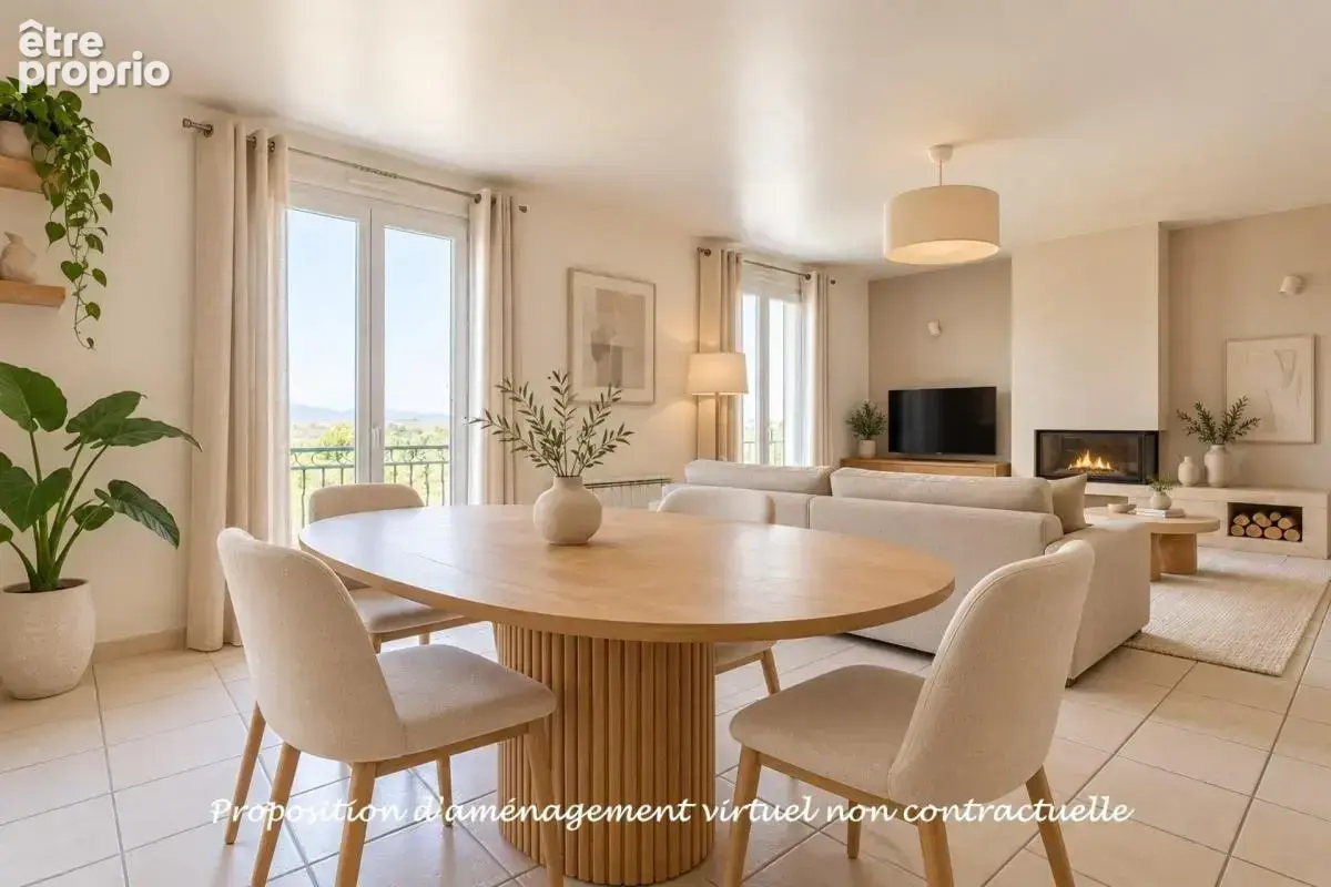 Maison à vendre 5 pièces - 4 chambres DALLET (63) – Vue exceptionnelle sur la chaîne des Puys - photo 2