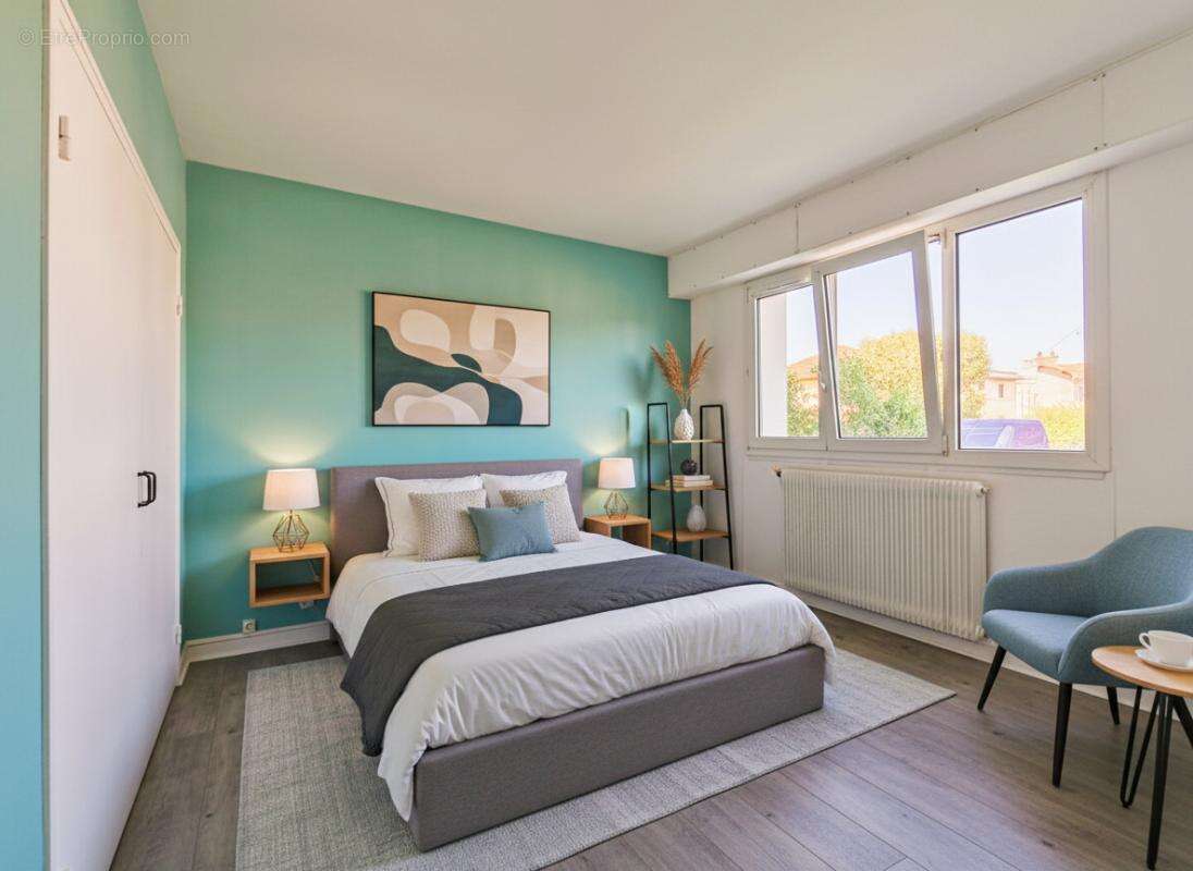 Appartement  T2  de 54 m 2  à Saint Benoit non meublé, cuisine indépendante, 1 chambre - photo 2