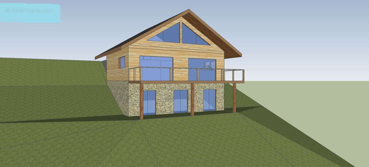 Allemond - terrain constructible viabilise - photo 3