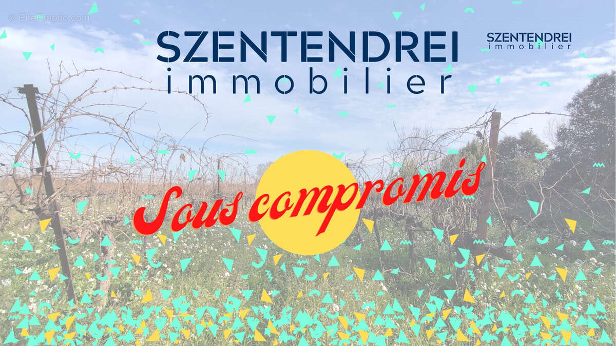 Szentendrei immobilier - Terrain agricole Marsillargues Lunel - Terrain à MARSILLARGUES