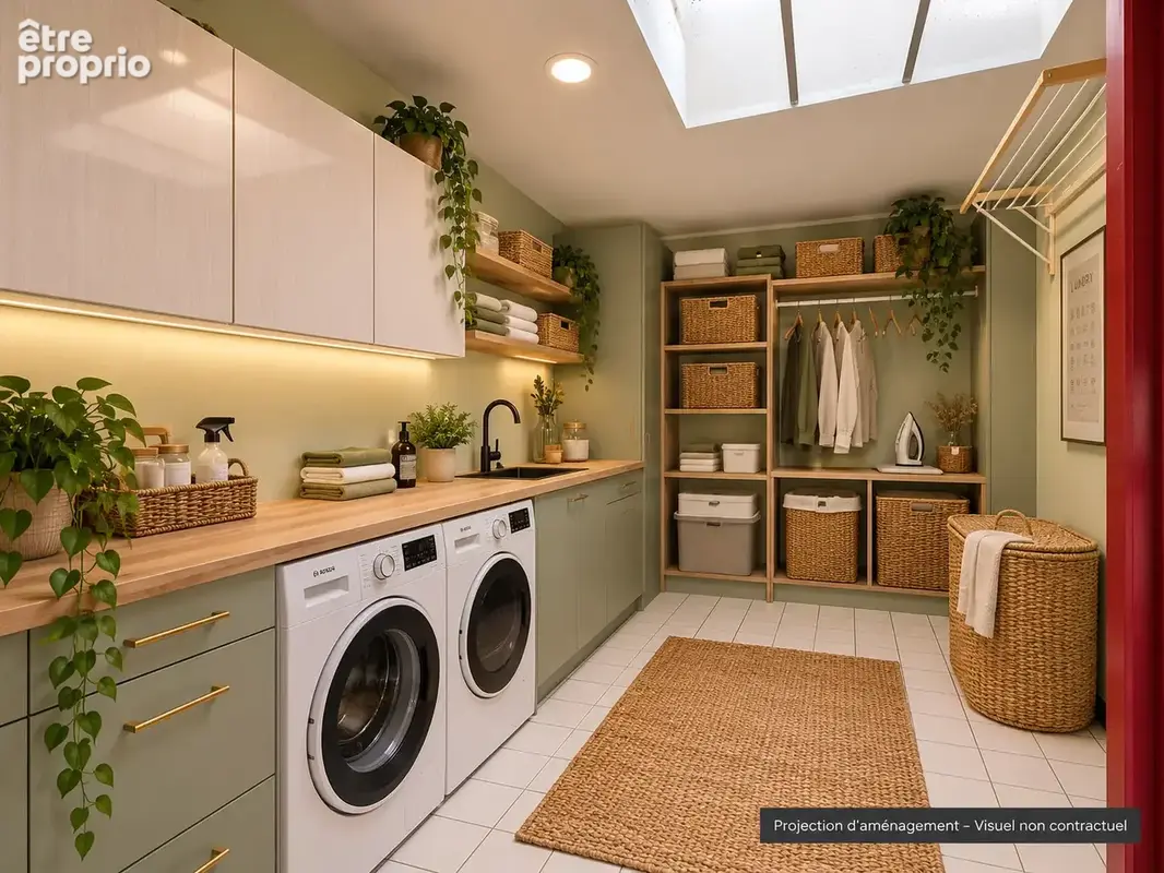 Maison 4 chambres avec garage, atelier et grand jardin - photo 21