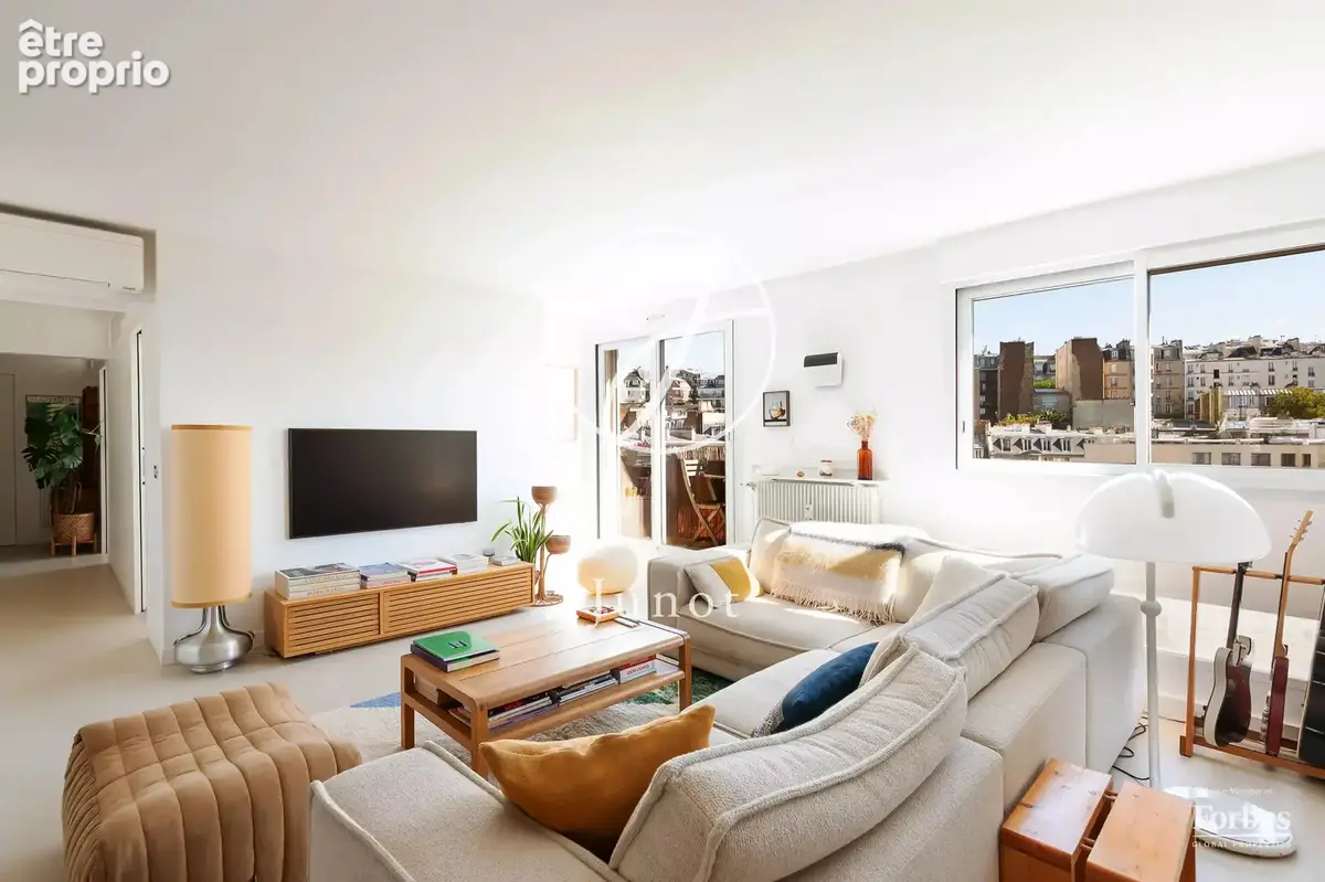 Paris 18e - MARCADET / LAMARCK - Appartement - 3 pièces - 80,03m² Carrez - 2 chambres -  Terrasse et 2 balcons de 29m² - Dernier - photo 6