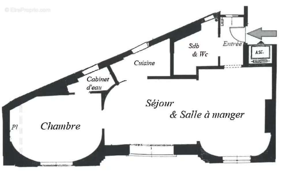 Appartement à PARIS-16E