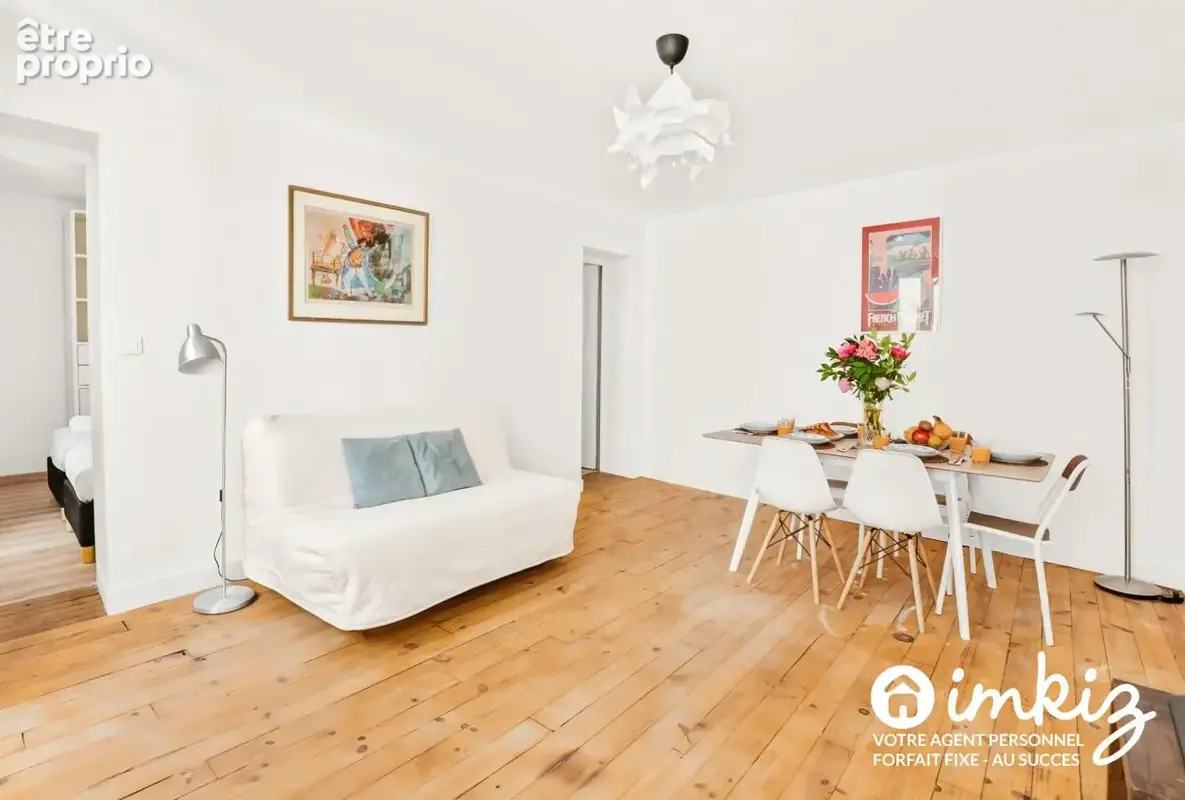 Paris 10ème 3 pièces 58 m² calme sur cour à neuf - photo 6