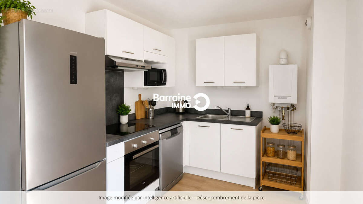 Exclusivite a vendre brest stang alar appartement t4 66m² terrasse - photo 8