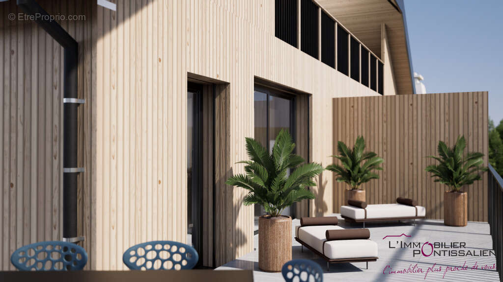 Pontarlier - hyper centre : appartement de type 2 avec terrasse - photo 5