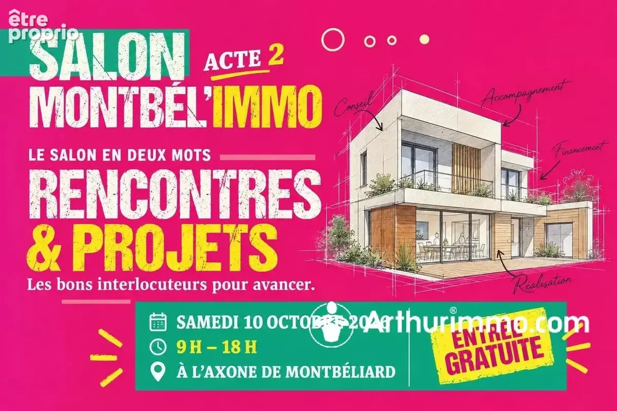 Appartement type T3 en rdc surélevé avec cave et garage - photo 2